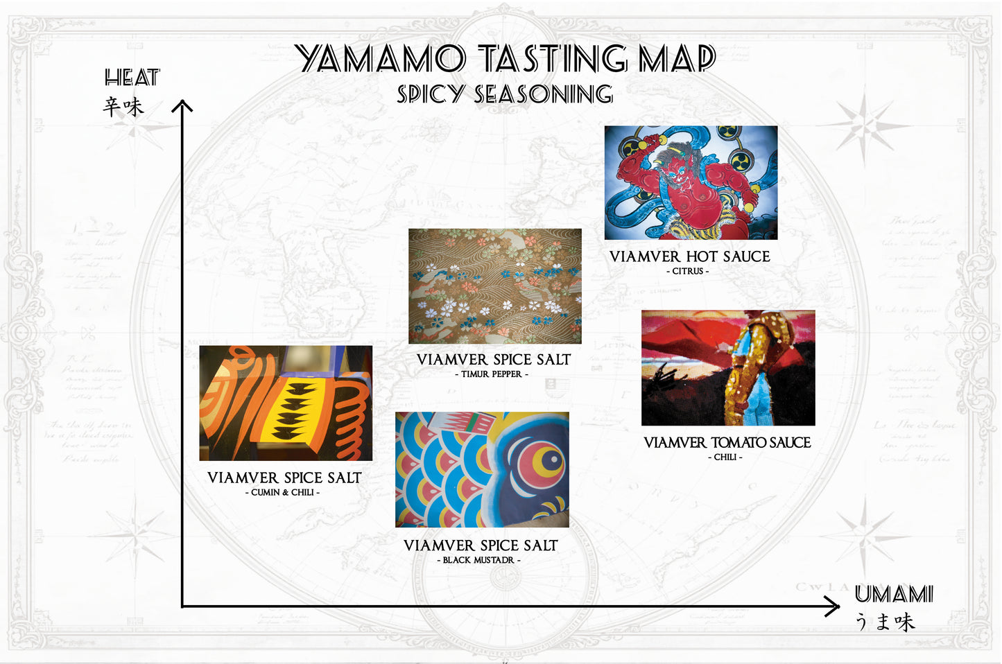 ヴィアンヴァースパイスソルト -クミン&チリ 15g