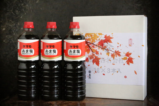 あま塩しょうゆ 1L×3入（秋限定）