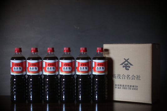 あま塩しょうゆ 1L×6入