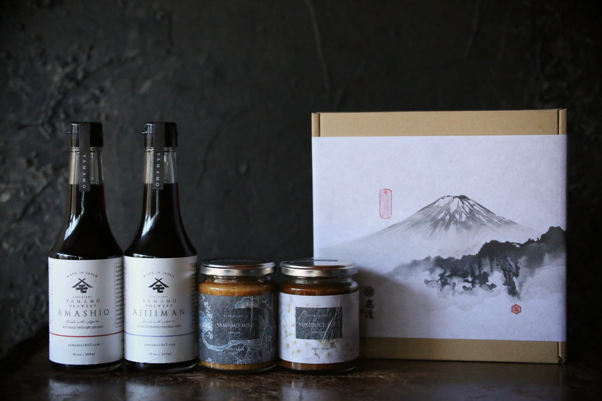 ヤマモ醤油・めんつゆ・味噌の詰め合せ （御歳暮）