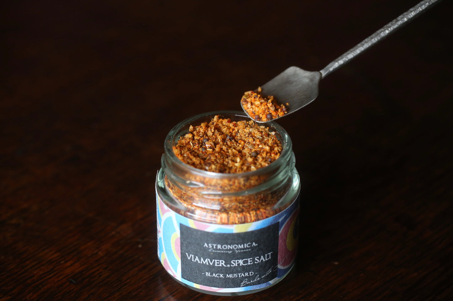 VIAMVER SPICE SALT -BLACK MUSTARD｜ヴィアンヴァースパイスソルト -ブラックマスタード